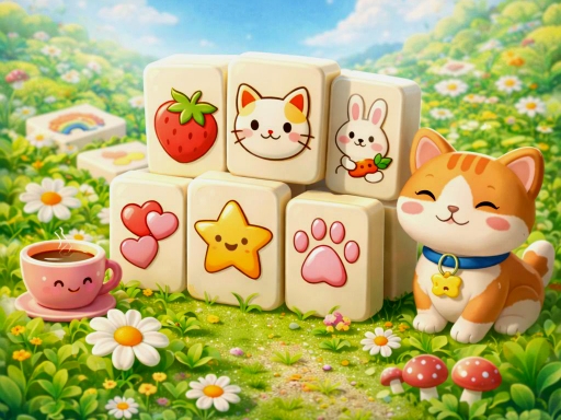 Cartoon Mahjong