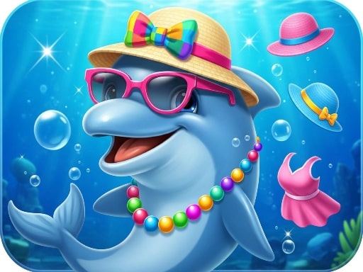 Dolphin Dress Up gameplay preview